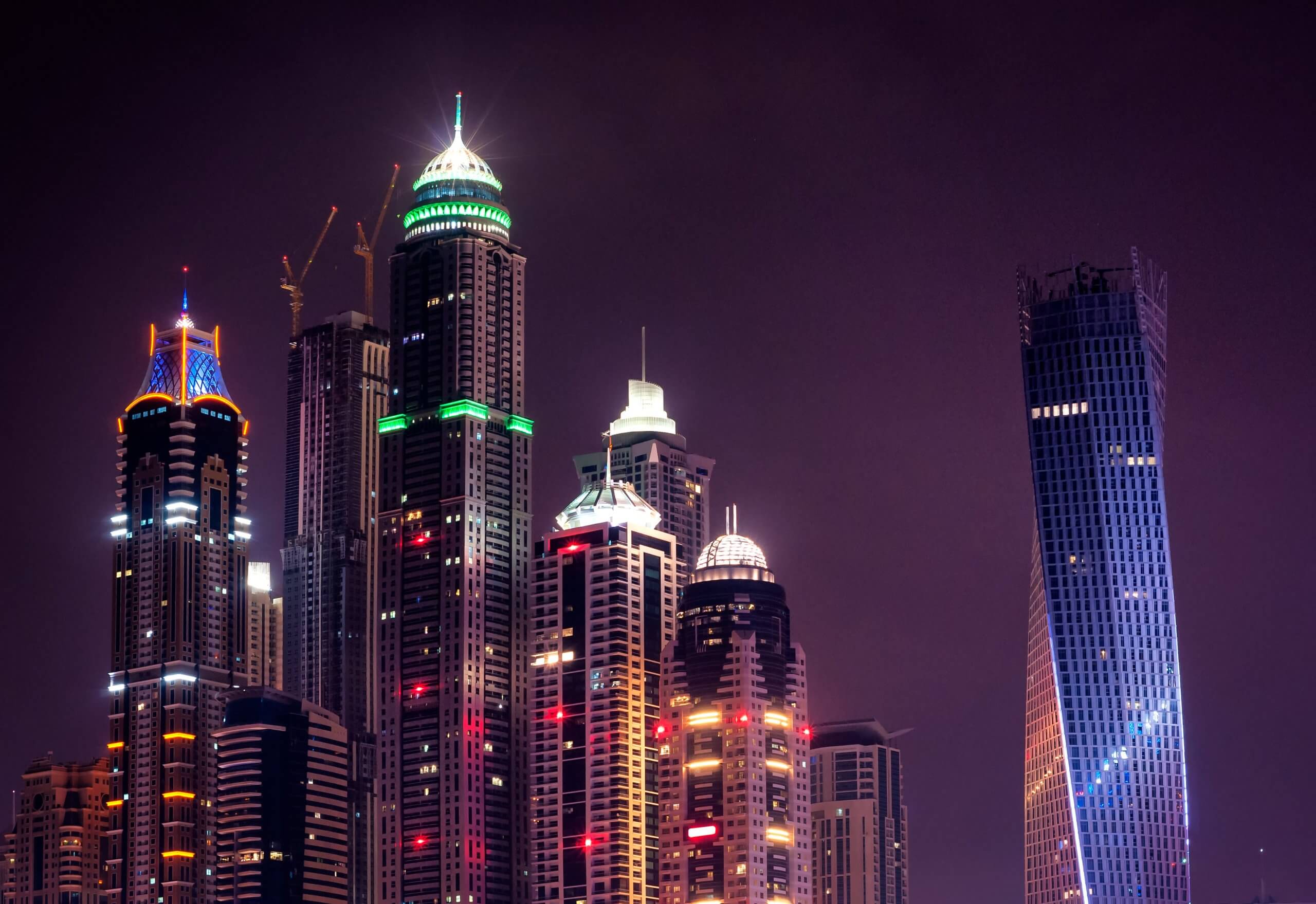 Dubai Marina Skyscrapers