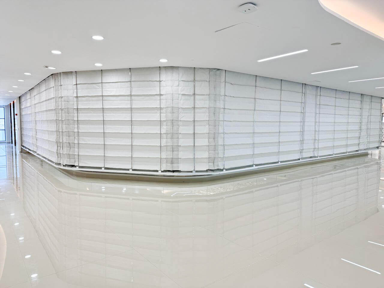 Dallah Namar Hospital, Riyadh, Saudi Arabia - Concertina Fire Curtains